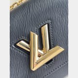 Louis Vuitton Replicas Twist PM Epi Leather M50332 Black/White 7 Star