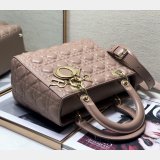 Fashion Christian Dior Lady lambskin 24CM Bag