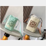 Loewe Square pocket Woven phone bag