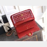 2026 CC Tweed 1112 FLAP BAG
