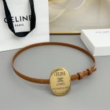 MAISON CELINE BELT 13MM IN Taurillon Leather