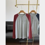 Miu Miu Cotton jersey Henley shirt