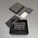 CASSANDRE MATELASSE card case in grain leather