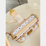 Louis Vuitton 1:1 LV x TM Petite Malle Monogram Multicolor M28243 Handbags