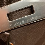 Hermes Birkin 35cm Togo leather Handbags chocalate