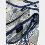 Replica Dior Oblique Jacquard Saddle Bag