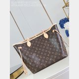 Wholesale Louis Vuitton Neverfull MM M46975 Bag Beige