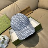 Gucci classic pattern simple embroidery hats