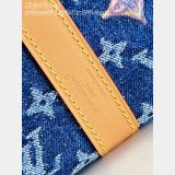Louis Vuitton Designer Keepall Bandoulière 50 M27781 Blue Bag