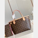 High Quality Louis Vuitton Replica Neverfull Damier/Monogram N41362/M41245 PM Bags 29CM