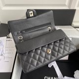 TOP CC Flap 1112 Caviar leather 25cm Handbags