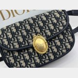 Christian Dior Dior Oblique Jacquard Médaillon Flap 3922 Bag