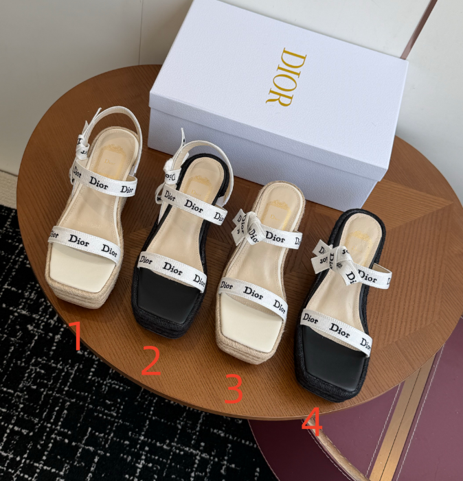 Dior J'Adior Wedge Slide with